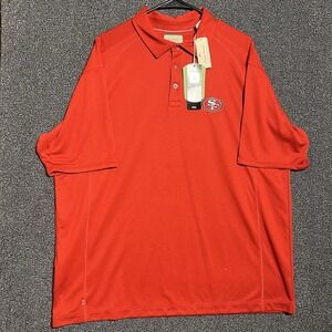 Tommy‎ Bahama San Francisco 49ers Drop Polo Men's XL Red NWT